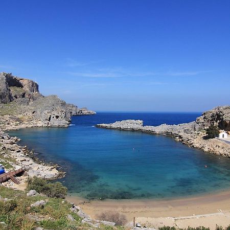 Lindos Panorama Apartman Kültér fotó