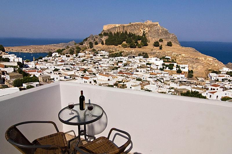 Lindos Panorama Apartman Szoba fotó